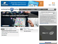 Tablet Screenshot of enterpriseappstoday.com